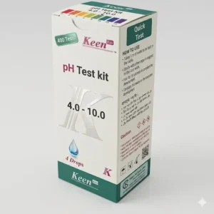 Keen pH Test Kit 400 Tests pH 4.0-10.0